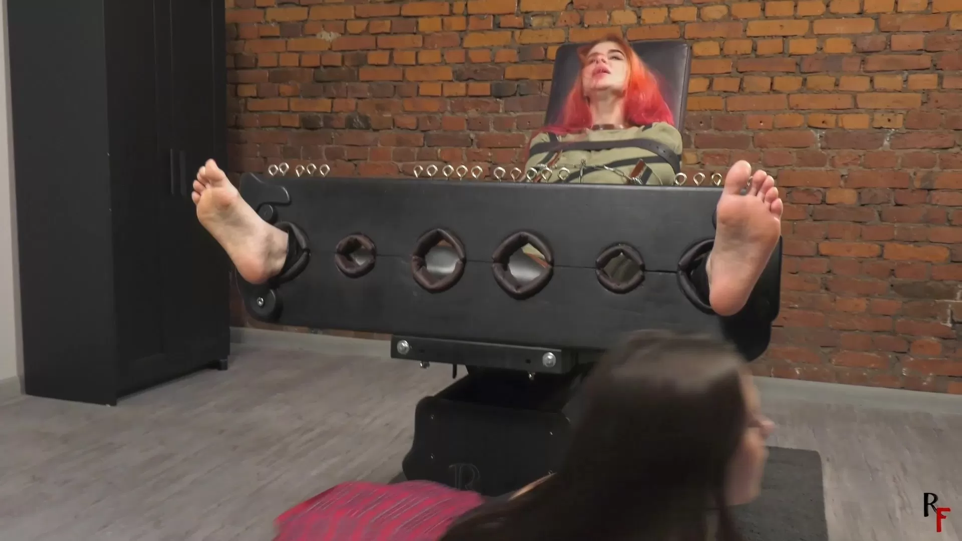 RFStudioProduction – Liza Lush plays with feet of stocked Pandora in a straitja.webp