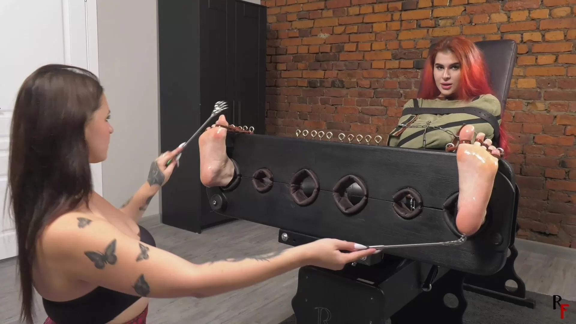 RFStudioProduction – Liza Lush plays with feet of stocked Pandora in a straitja.webp