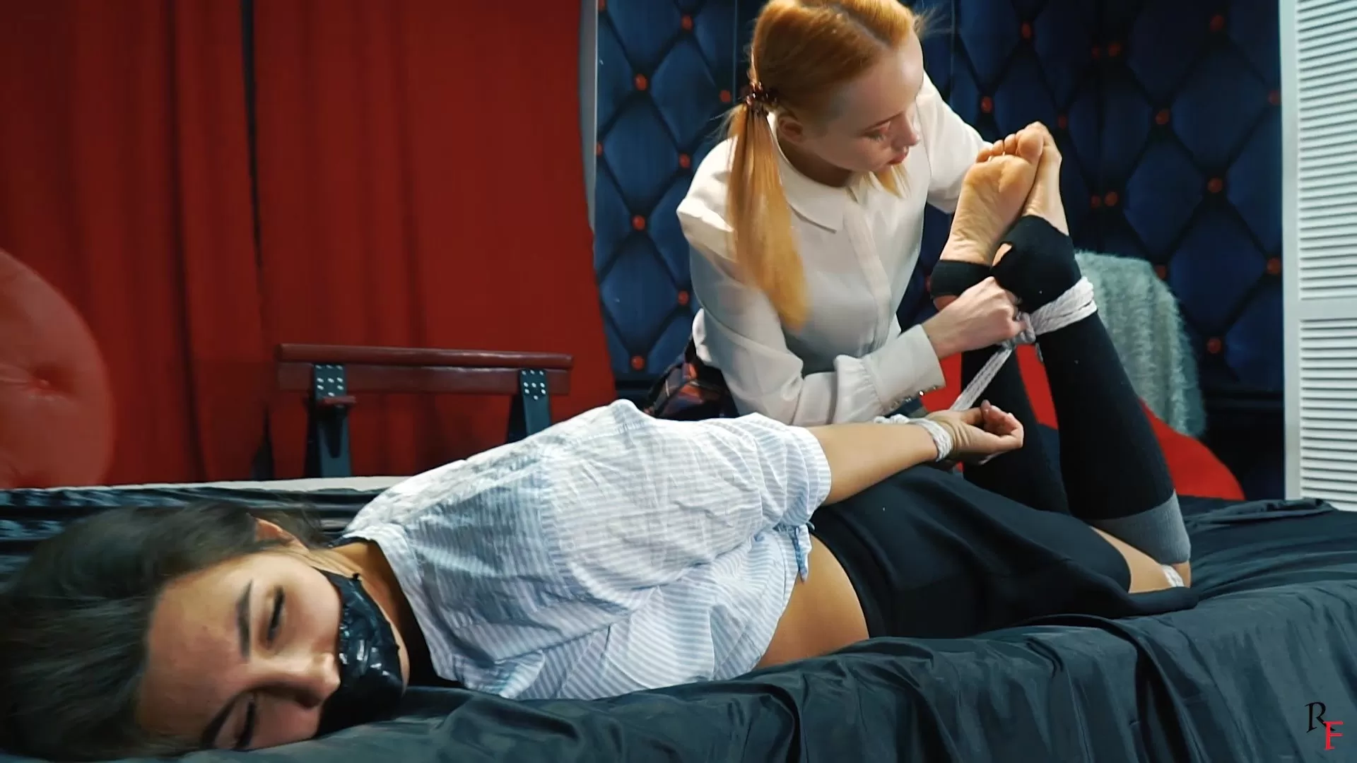 RussianFetish - Schoolgirl dominates - Tickling and kissing Ada against her will.webp