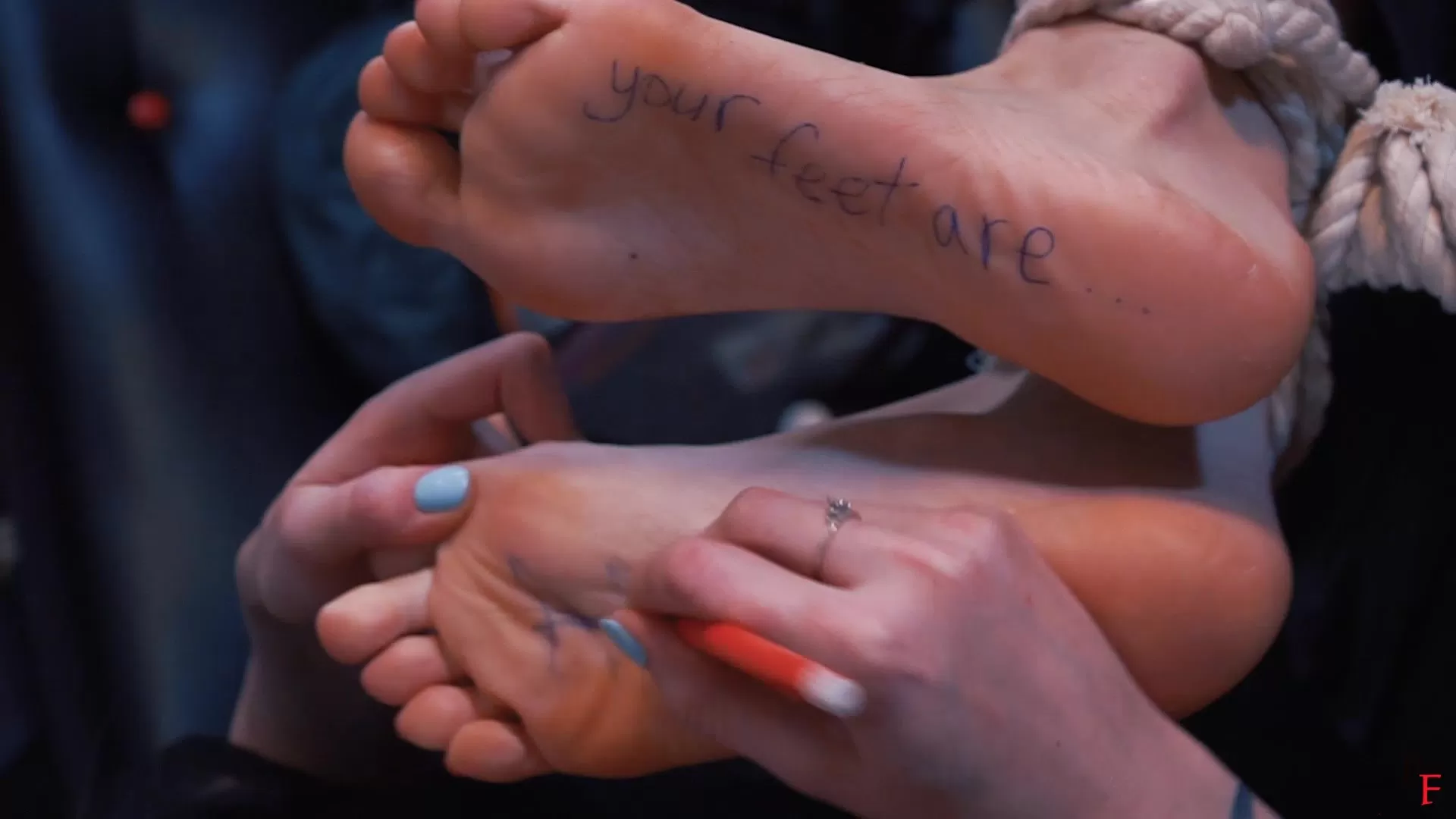 RussianFetish - The hunt for amazing Ada's feet - Alla licks her feet with .webp