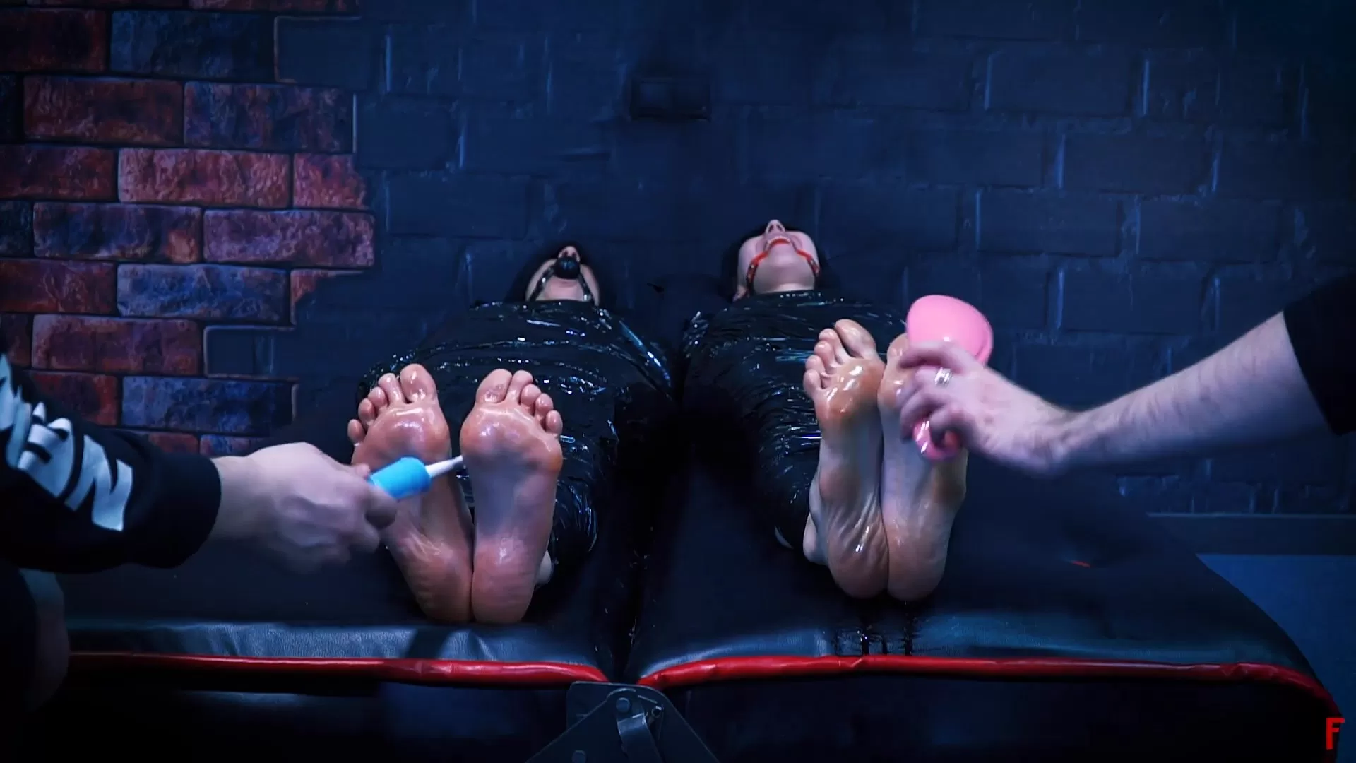 RussianFetish – Tickling protruding feet out of big cocoon with Ulyasha and Tai.webp