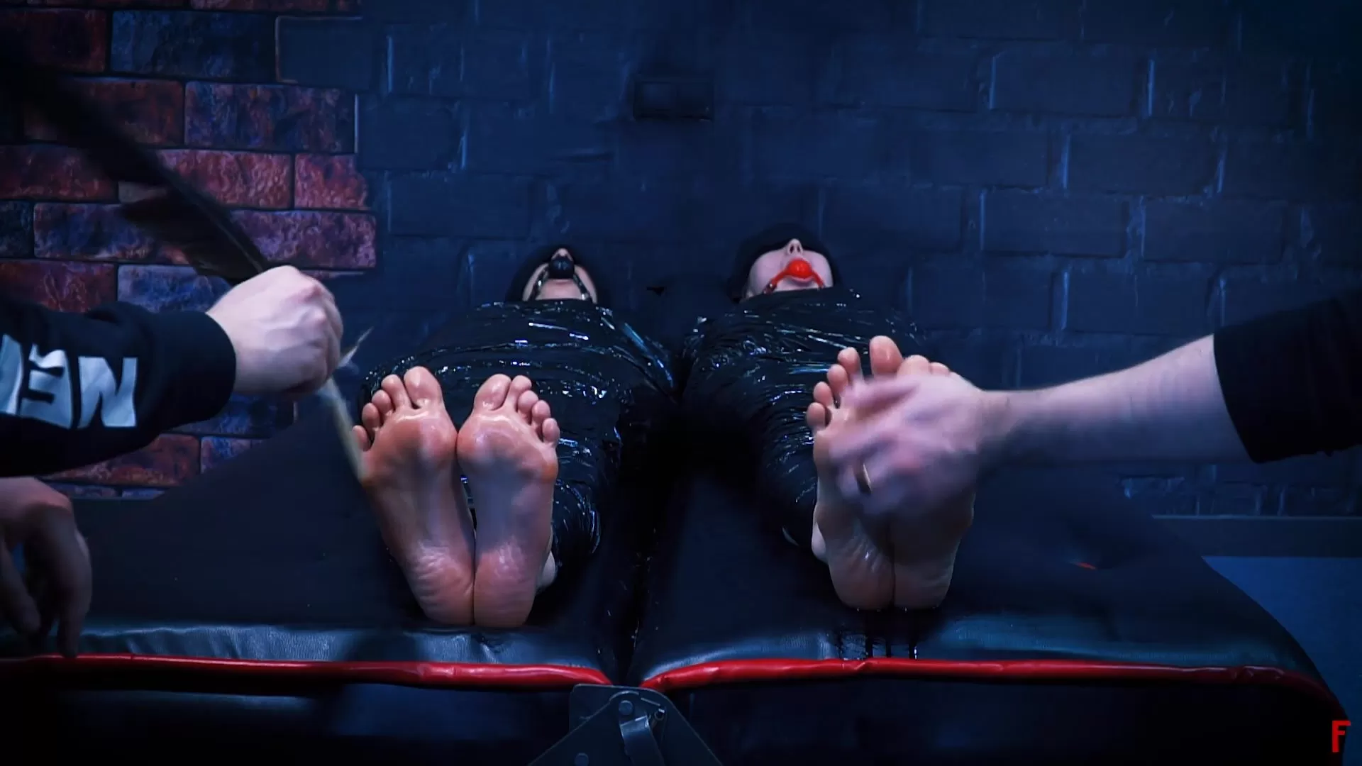 RussianFetish – Tickling protruding feet out of big cocoon with Ulyasha and Tai.webp