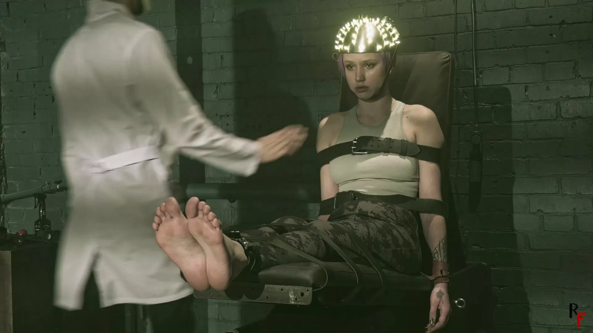 RussianFetish – Psy Helmet – The story how Mad Doc made Astrid his tickle toy..webp