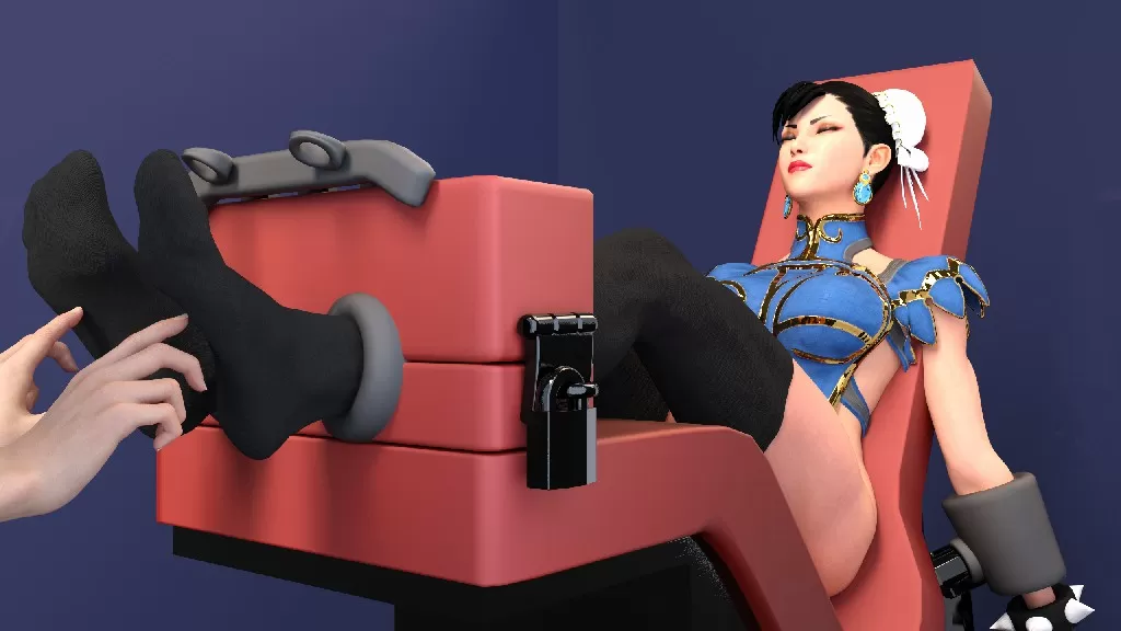 野人- 春丽（换装版）Tickling chunli（26P）@14.webp