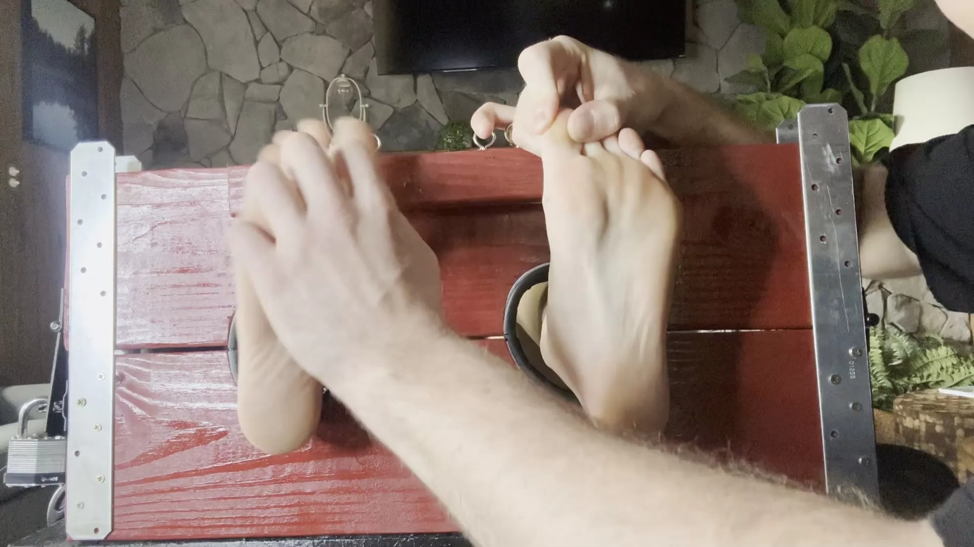 LaughsAndLust – Lacie’s Full Body Tickling in Stocks Upper Body, Bare Feet in .webp