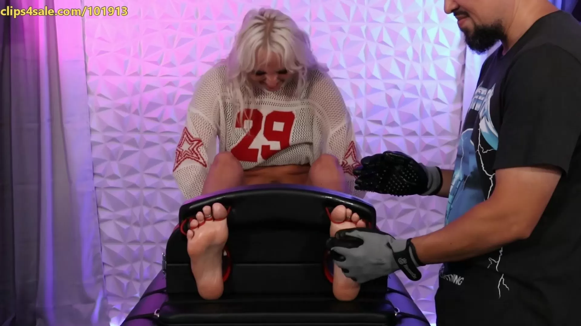 RandomSoleEncounters – Runway Model Katie Tries to Run Away From The Tickling!..webp