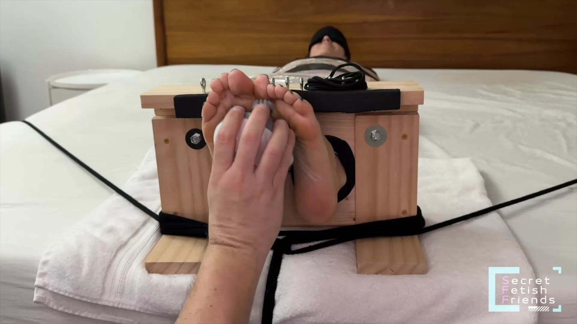 SecretFetishFriends – Alexis Endures Mummified Feet Tickling in Stocks.0005 - 0.webp