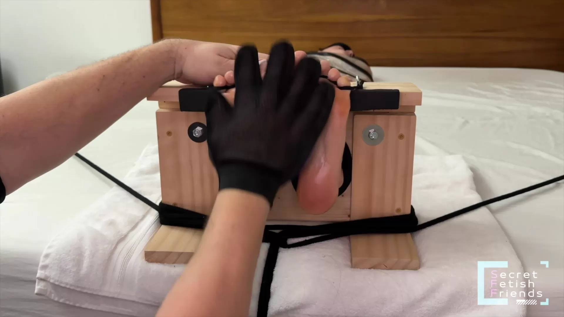 SecretFetishFriends – Alexis Endures Mummified Feet Tickling in Stocks.0010 - 0.webp