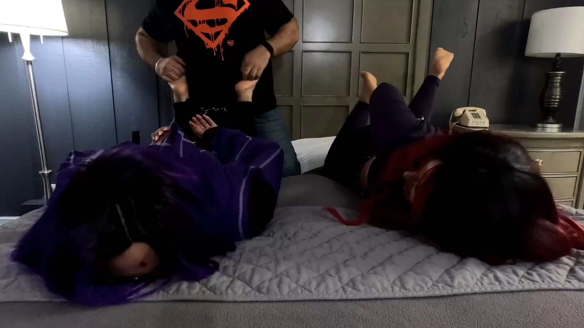 TicklePassion – Starfire and Raven from teen 18  titans tried to stop me today .webp