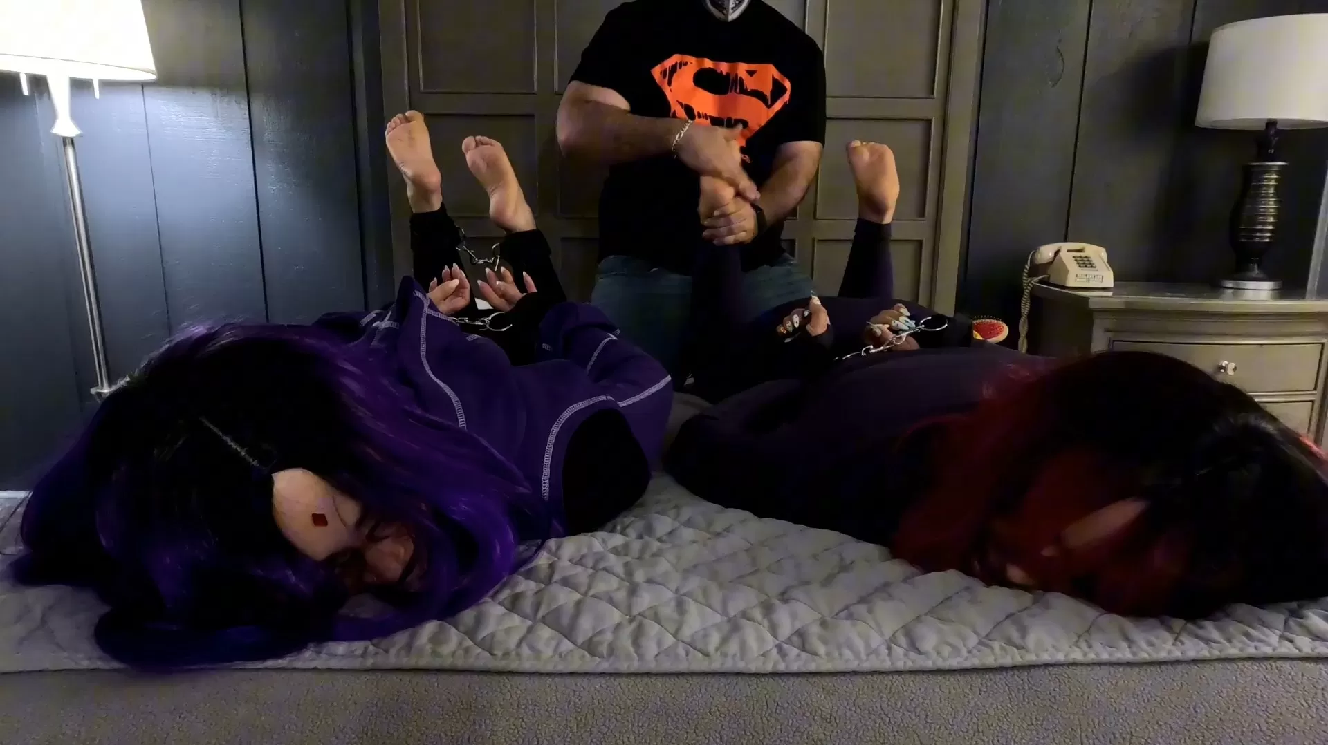 TicklePassion – Starfire and Raven from teen 18  titans tried to stop me today .webp